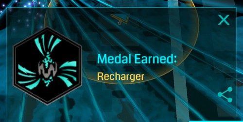onyx recharger badge